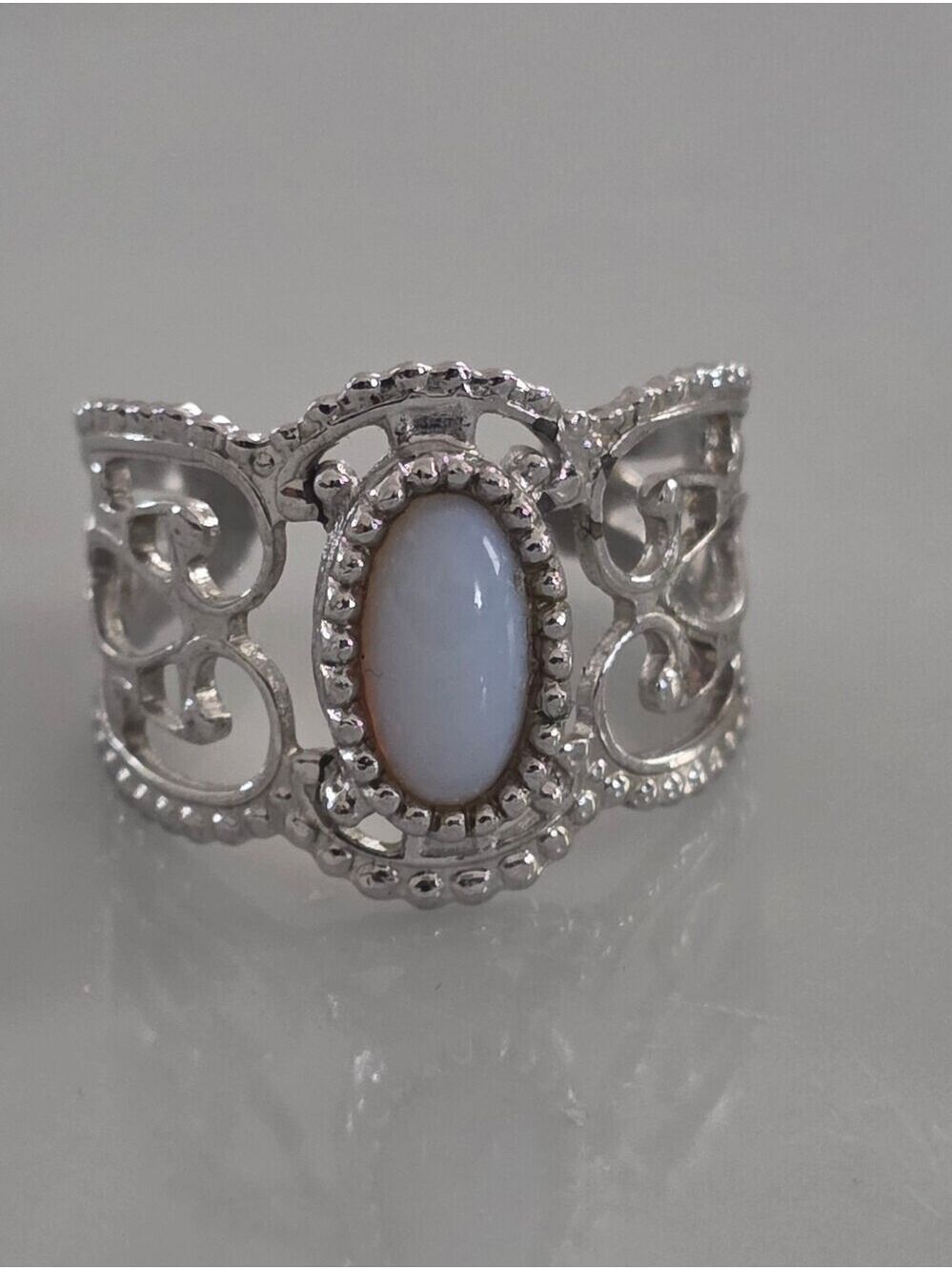 Sarah Coventry Fire Opal Ring